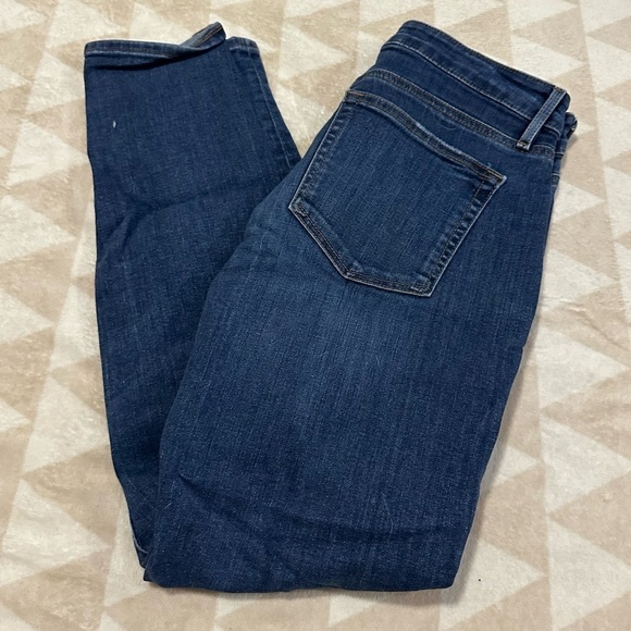 LOFT Denim - Ann Taylor loft curvy skinny mid rise medium wash jeans